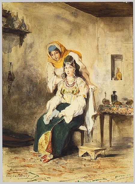 DEHODENCQ Alfred (Paris, 1822-1882)
Fte Juive  Ttouan (ou les musiciens juifs  Ttouan)
Paris, vers 1858. Huile sur toile  inv. 95.13.001
Muse dArt et dHistoire du Judasme (MAHJ / Paris)
Photo Gilles Berizzi (c) RMN.
