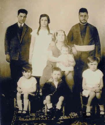 Raphael Ohayon et famille a Marrakech en 1928